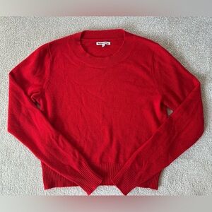 Reformation Cashmere Crewneck Women’s Red Sweater